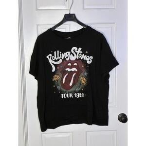 Rolling Stones 1981 North American Tour T-Shirt - 2023 reprint - XXXL